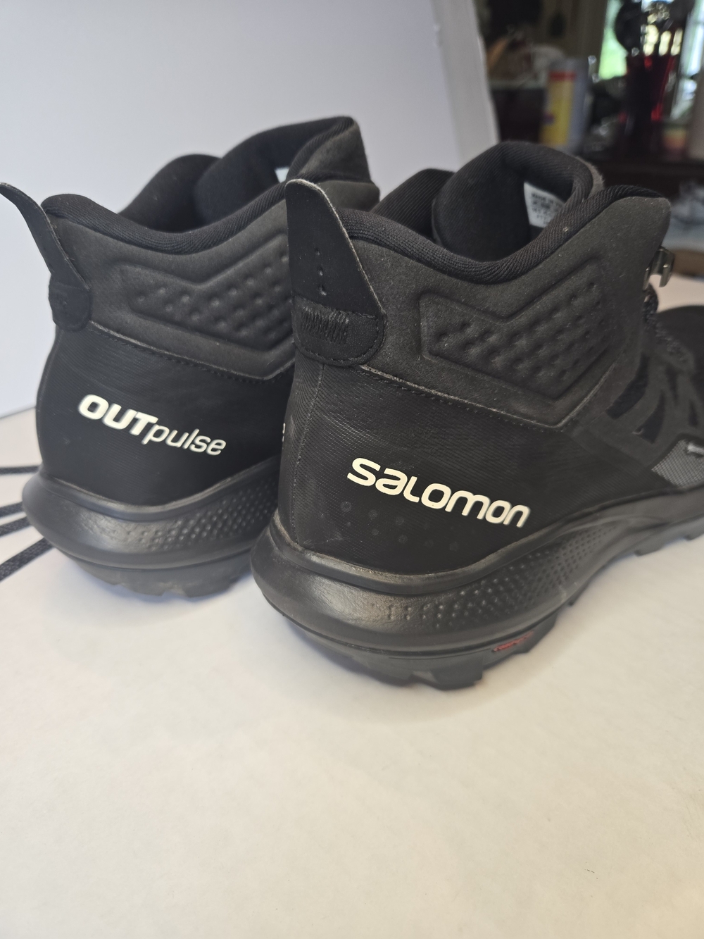 Salomon OUTpulse Mid GTX Men's Black Trail & Hiking Boots Shoes US 11 - Picture 4 of 16
